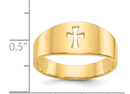 14k Yellow Gold Rings Style D973 - Classique Jewelry Inc.