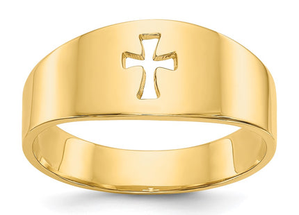 14k Yellow Gold Rings Style D973 - Classique Jewelry Inc.