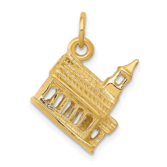14k Yellow Gold Jewelry Style D987 - Classique Jewelry Inc.