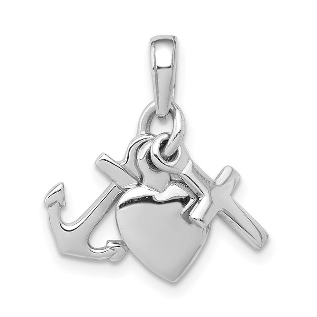 14k White Gold Jewelry Style D988W - Classique Jewelry Inc.
