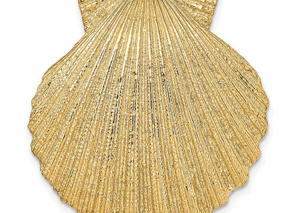 14K Fits Up To and Medium Scallop Shell Slide (Style D997)