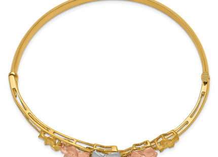 14k Tri-Color Bracelets Style DB448 - Classique Jewelry Inc.
