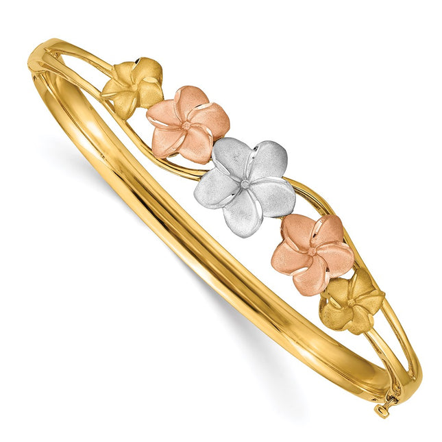 14k Tri-Color Bracelets Style DB448 - Classique Jewelry Inc.
