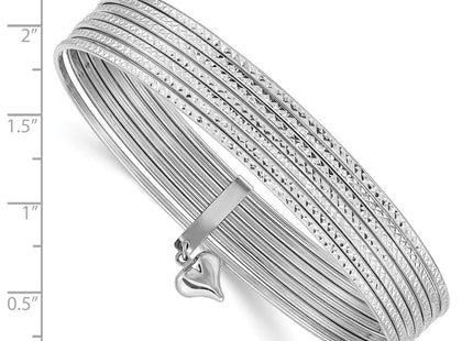 14k White Gold Bracelets Style DB535 - Classique Jewelry Inc.