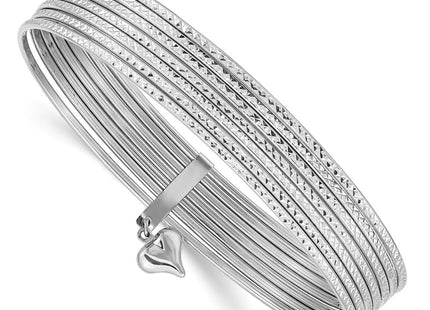 14k White Gold Bracelets Style DB535 - Classique Jewelry Inc.