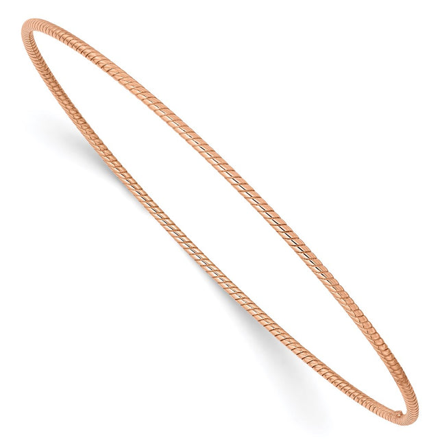 14k Rose Gold Bracelets Style DB542 - Classique Jewelry Inc.