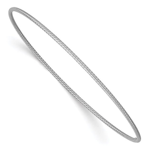 14k White Gold Bracelets Style DB543 - Classique Jewelry Inc.