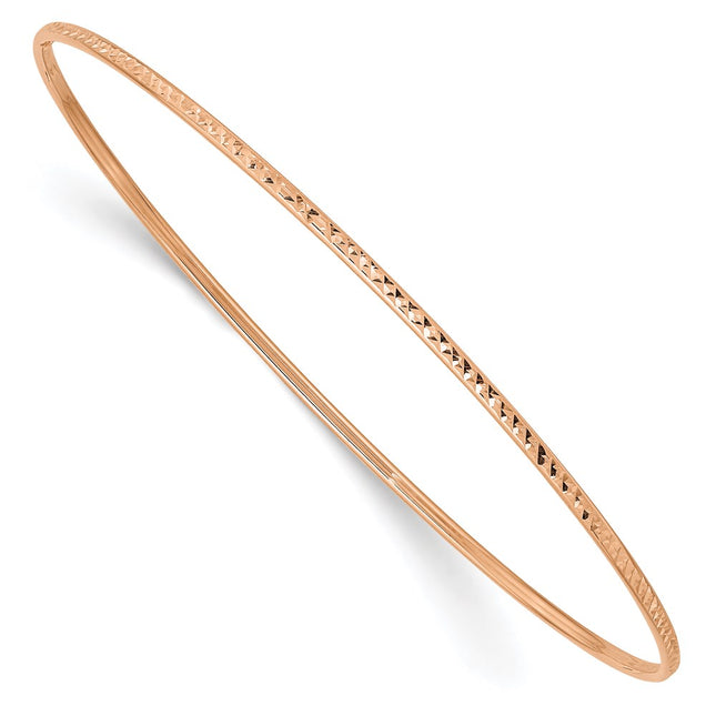14k Rose Gold Bracelets Style DB545 - Classique Jewelry Inc.