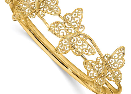 14K gold bangle