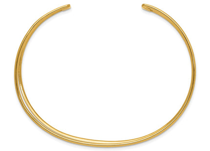 14K gold bangle, alternate view