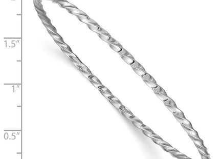 14k White Gold Bracelets Style DB568 - Classique Jewelry Inc.