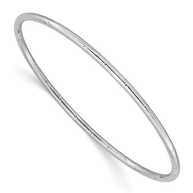 14k White Gold Bracelets Style DB570 - Classique Jewelry Inc.
