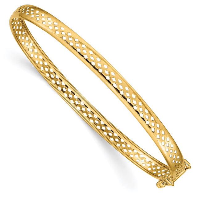 14k Yellow Gold Bracelets Style DB574 - Classique Jewelry Inc.