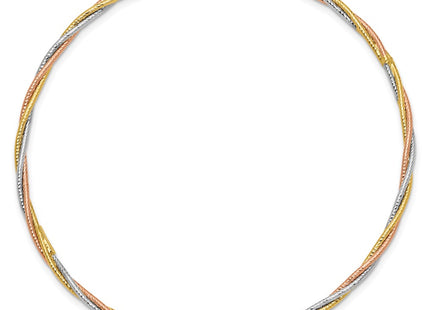 14k Tri-Color Bracelets Style DB575 - Classique Jewelry Inc.