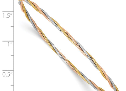 14k Tri-Color Bracelets Style DB575 - Classique Jewelry Inc.