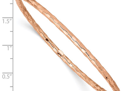 14k Rose Gold Bracelets Style DB586 - Classique Jewelry Inc.