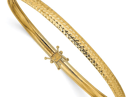 14K gold bangle