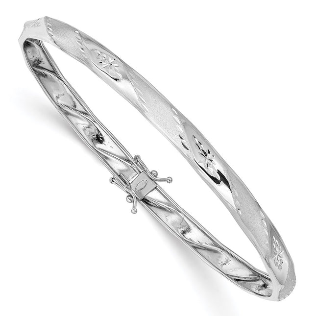 14k White Gold Bracelets Style DB605 - Classique Jewelry Inc.