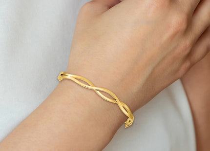 14k Yellow Gold Bracelets Style DB670 - Classique Jewelry Inc.