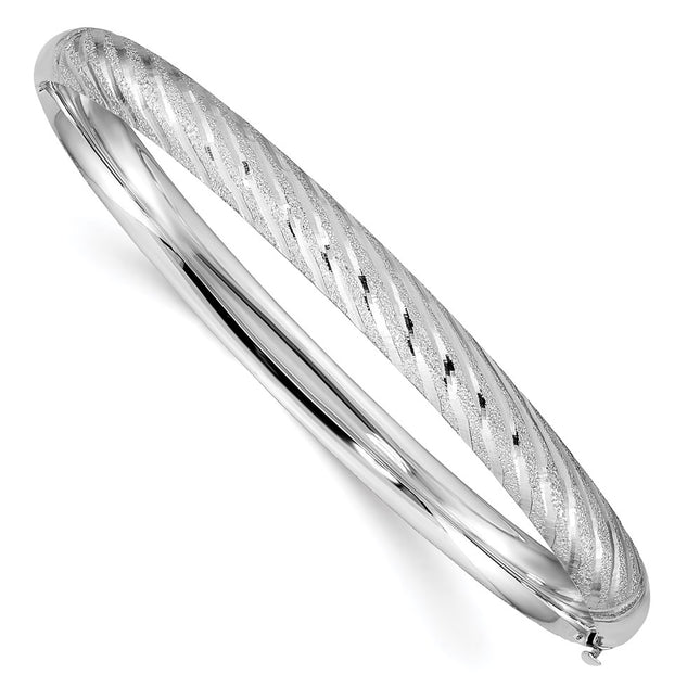 14k White Gold Bracelets Style DB702W - Classique Jewelry Inc.
