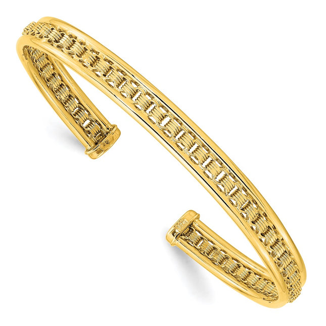 14k Yellow Gold Bracelets Style DB724 - Classique Jewelry Inc.