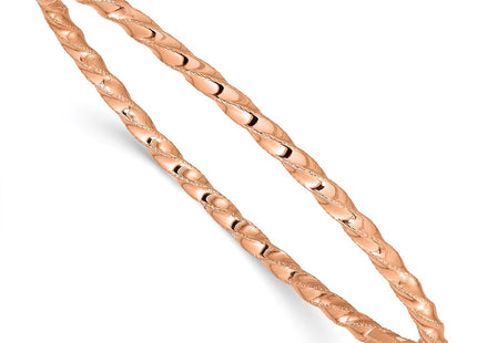 14k Rose Gold Bracelets Style DB727R - Classique Jewelry Inc.