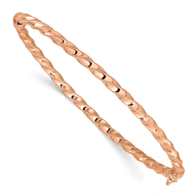 14k Rose Gold Bracelets Style DB727R - Classique Jewelry Inc.