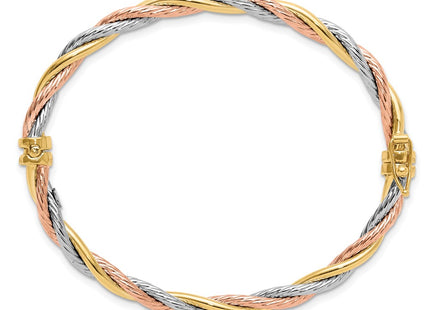 14k Tri-Color Bracelets Style DB730 - Classique Jewelry Inc.