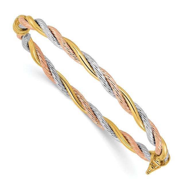 14k Tri-Color Bracelets Style DB730 - Classique Jewelry Inc.