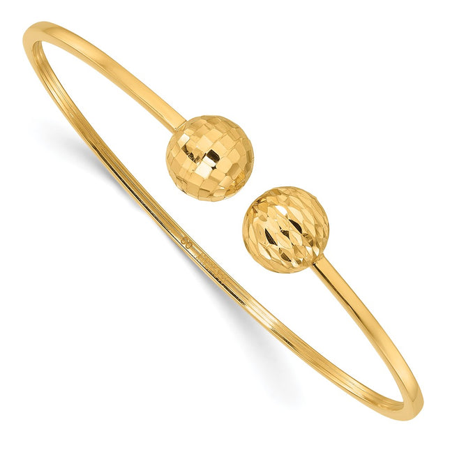 14k Yellow Gold Bracelets Style DB738 - Classique Jewelry Inc.