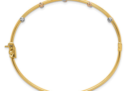 14k Tri-Color Bracelets Style DB747 - Classique Jewelry Inc.