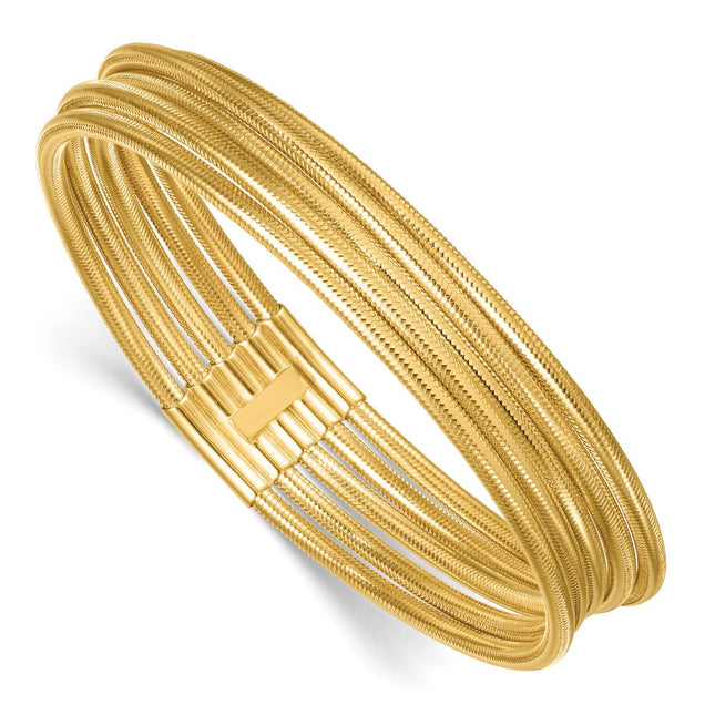 14k Yellow Gold Bracelets Style DB752 - Classique Jewelry Inc.