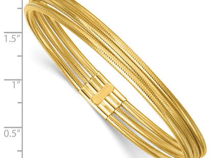 14k Yellow Gold Bracelets Style DB753 - Classique Jewelry Inc.