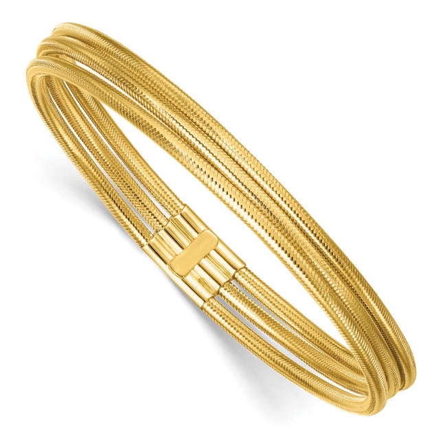 14k Yellow Gold Bracelets Style DB753 - Classique Jewelry Inc.