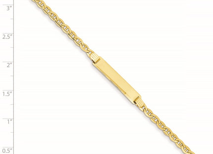 14k Yellow Gold Chain Bracelets Style DCID105 - Classique Jewelry Inc.