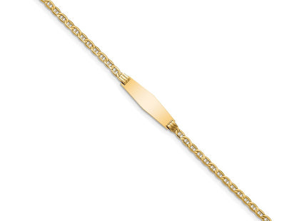 14k Yellow Gold Chain Bracelets Style DCID105C - Classique Jewelry Inc.