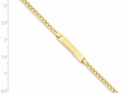 14k Yellow Gold Chain Bracelets Style DCID106 - Classique Jewelry Inc.