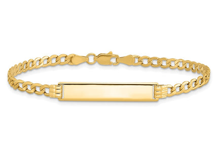 14k Yellow Gold Chain Bracelets Style DCID106 - Classique Jewelry Inc.