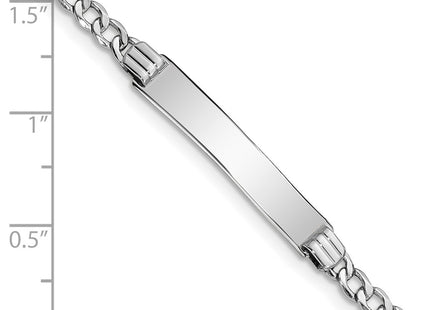 14k White Gold Chain Bracelets Style DCID106W - Classique Jewelry Inc.