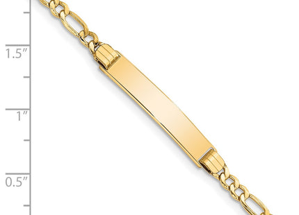 14k Yellow Gold Chain Bracelets Style DCID107 - Classique Jewelry Inc.