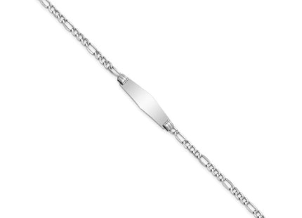 14k White Gold Chain Bracelets Style DCID107CW - Classique Jewelry Inc.