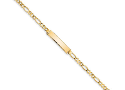 14k Yellow Gold Chain Bracelets Style DCID108 - Classique Jewelry Inc.