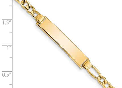 14k Yellow Gold Chain Bracelets Style DCID108 - Classique Jewelry Inc.