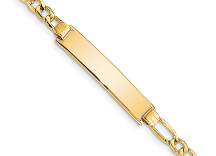 14k Yellow Gold Chain Bracelets Style DCID108 - Classique Jewelry Inc.