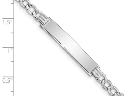 14k White Gold Chain Bracelets Style DCID110W - Classique Jewelry Inc.