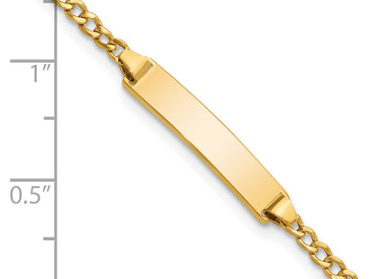 14k Yellow Gold Chain Bracelets Style DCID132 - Classique Jewelry Inc.