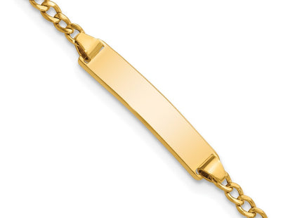 14k Yellow Gold Chain Bracelets Style DCID132 - Classique Jewelry Inc.