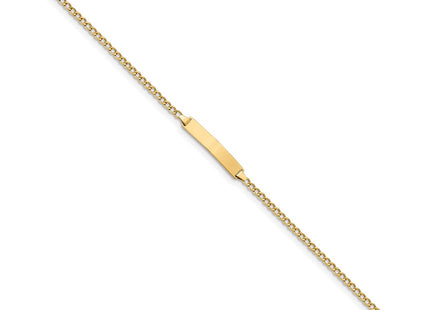 14k Yellow Gold Chain Bracelets Style DCID132 - Classique Jewelry Inc.