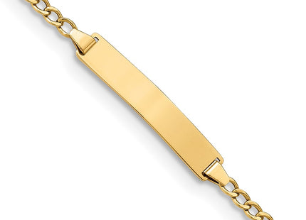 14k Yellow Gold Chain Bracelets Style DCID132 - Classique Jewelry Inc.
