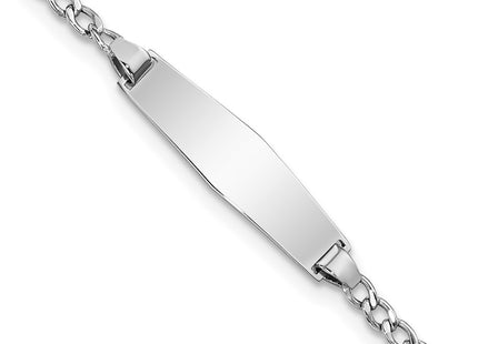 14k White Gold Chain Bracelets Style DCID132CW - Classique Jewelry Inc.